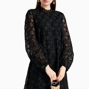 NEW GIAMBA mini tulle dress in black